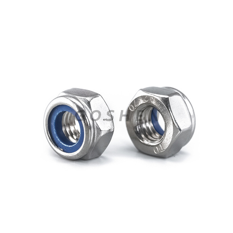 DIN985 Stainless Steel 316 Hexagon Nylon Lock Nut