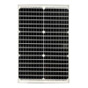 Monocrystalline Silicon 18V100W High Conversion Solar Panel