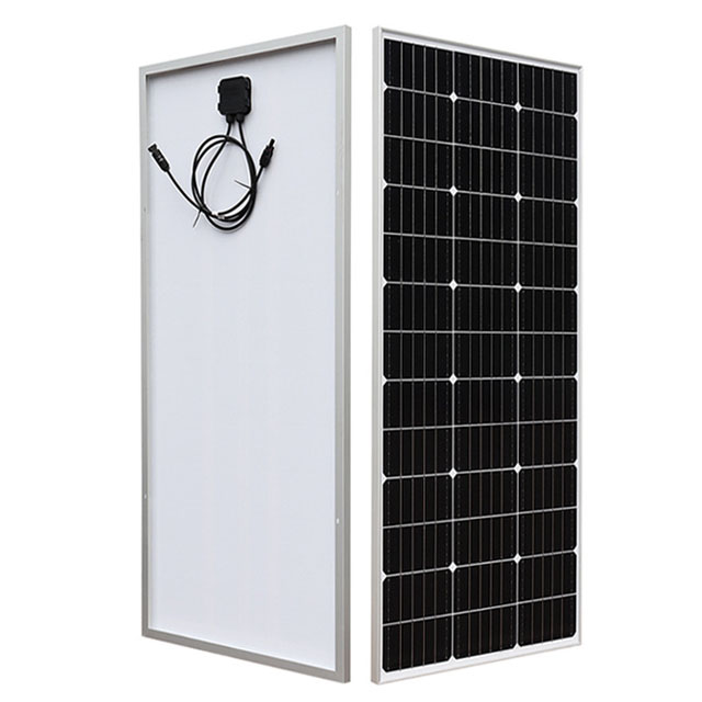 Polycrystalline Single Crystal Glass Solar Panel 10W-150W Solar Power Panel Household 12V18V Photovoltaic Panel