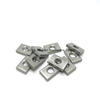 metric m3 stainless steel rectangular flat nuts with threaded hole