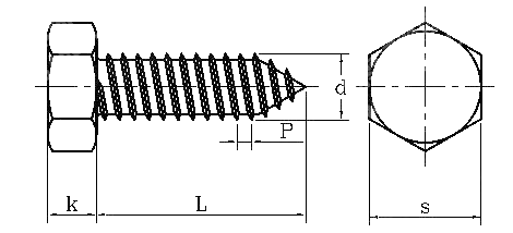 hex self tapping screws