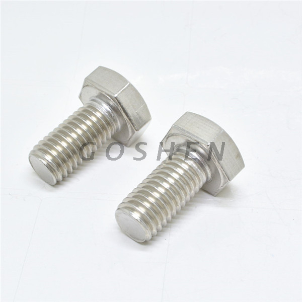 Super Duplex 2205 Stainless Steel Full Thread Hex Head Bolts M10*30mm