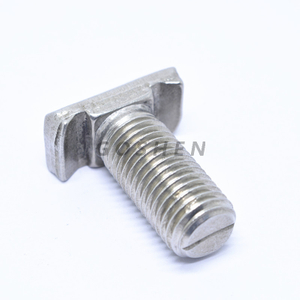 A4 Stainless steel Hammer head T bolt M12*50MM