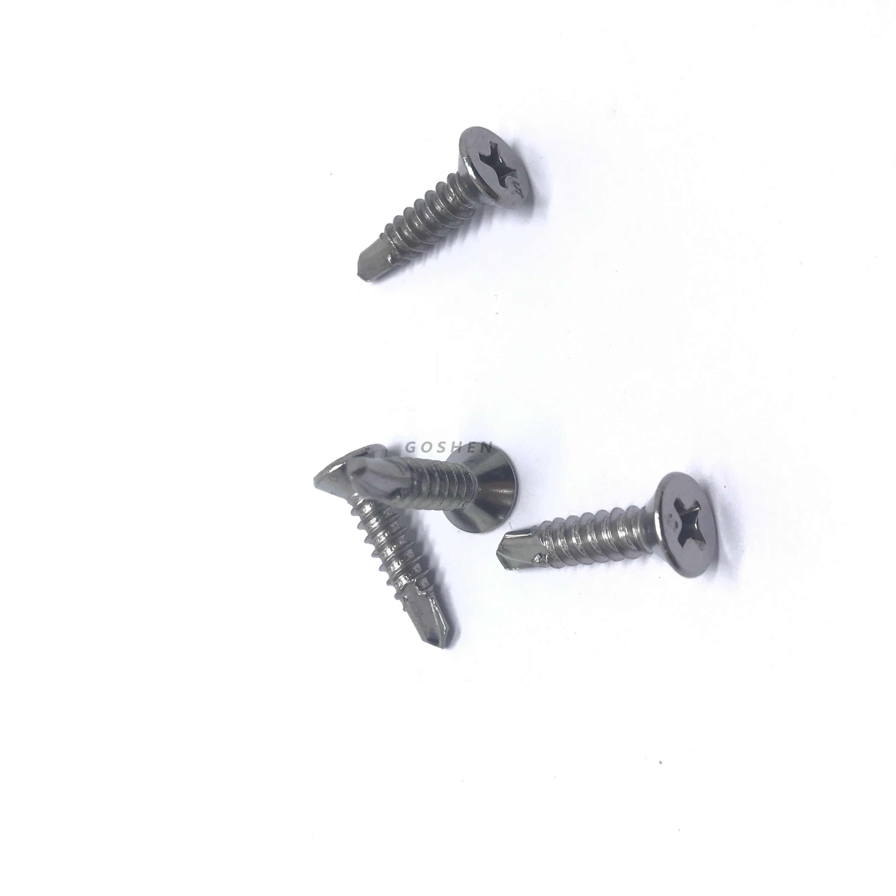 Stainless Steel Bi-Metal St2.9-St6.3 Flat Phillips Self Drlling Screw 