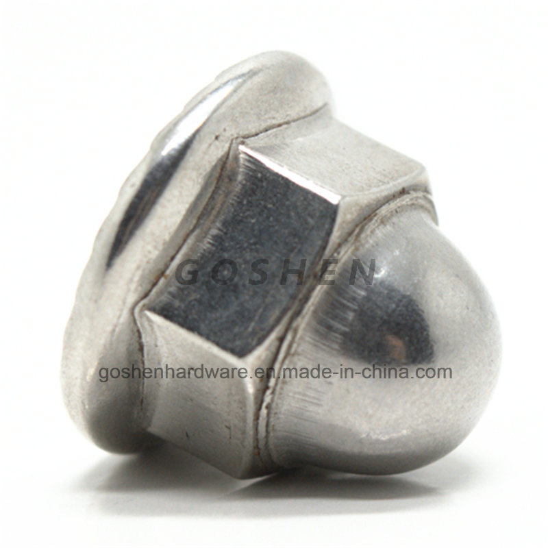 Stainless Steel M8 Hex Flange Cap Nut