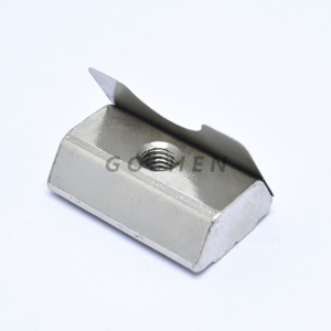 Stainless Steel Spring T Slot Nut With Spring Leaf