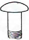 Shallow Cup Head bolt