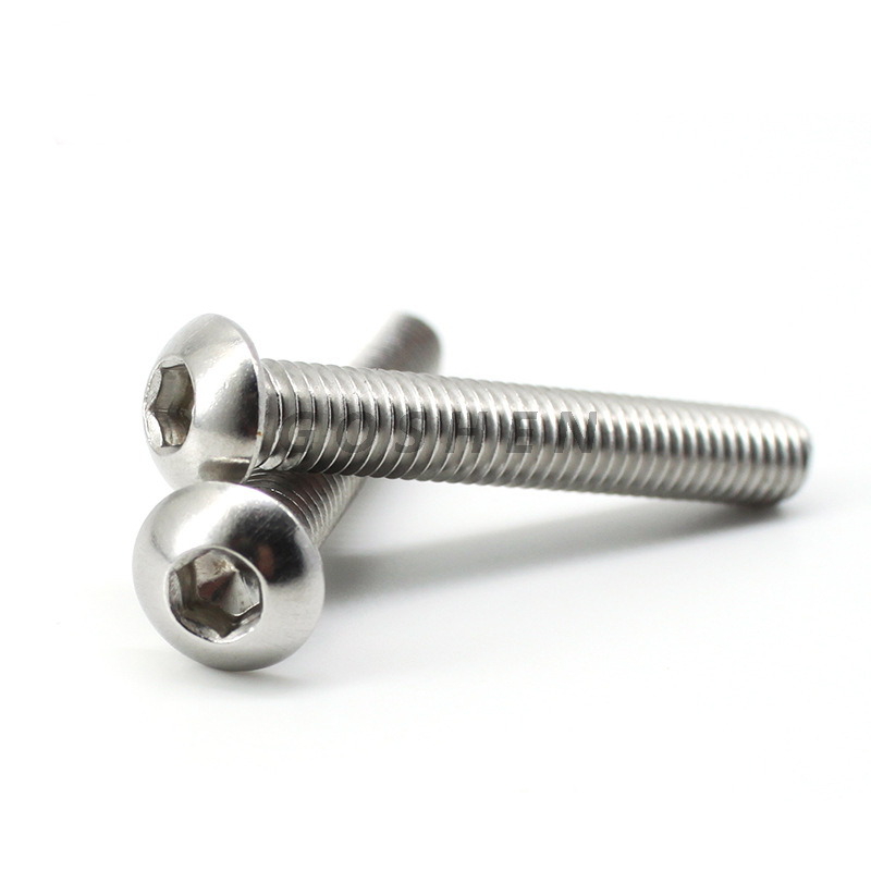 Stainless Steel ISO7380 304 Hexagon Socket Button Head Bolt 