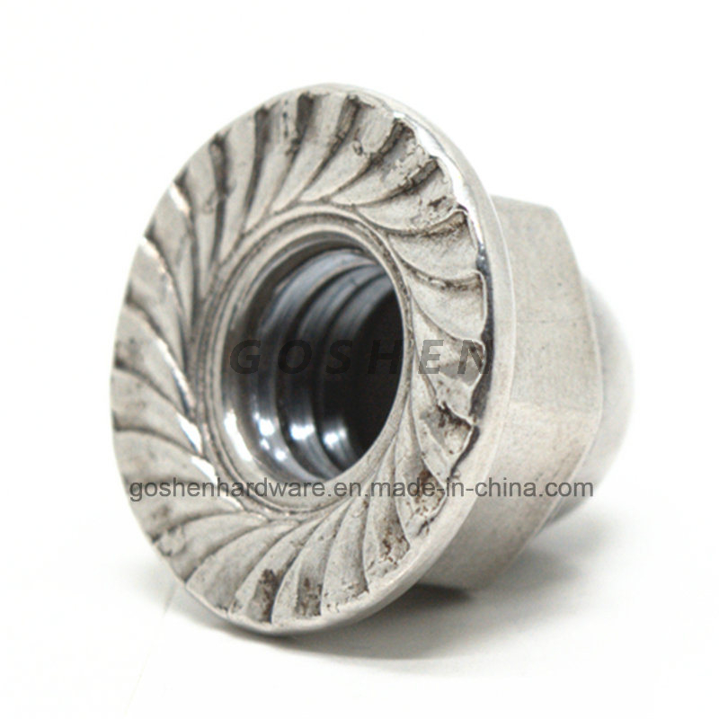 Stainless Steel M8 Hex Flange Cap Nut