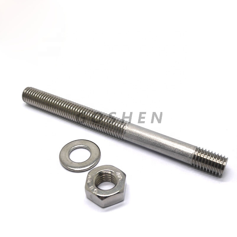 SS316 8MM Stainless Steel Threaded Rod with Nut And Washer
