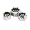 Din985 stainless steel Prevailing Torque Type Hexagon Thin Nuts With Non-Metallic Insert 