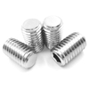 Stainless Steel 304 316 M2.5-M30 Hexagon Socket Set Screws With Dog Point