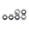 Din985 stainless steel Prevailing Torque Type Hexagon Thin Nuts With Non-Metallic Insert 