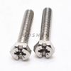Stainless Steel Phillps Head Slotted Hexagon Bolt 