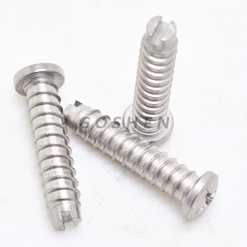 Stainless Steel PHILLPS Head Slotted End Self Tapping Screw 