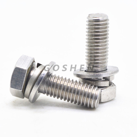 Stainless Steel Hex Head Combination Screw